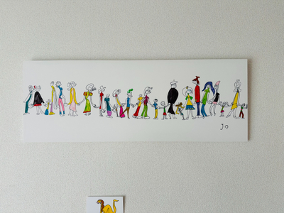 絵画『peace』中サイズ