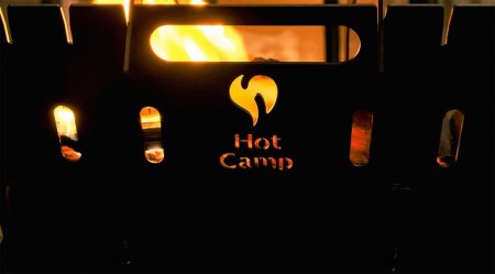 【Hot Camp】 Fire Base 焚き火台 Mサイズ ステンレス製