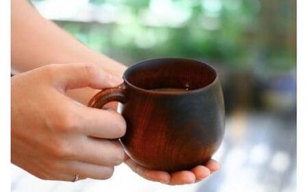 【寄附額見直しました 】まあるい木のマグカップ | ギフトラッピング対応 木製 飛騨高山 国産 プレゼント 可愛い お祝い 日本製 おしゃれ 人気 おすすめ 新生活【オークヴィレッジ】AH053VC13