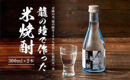 龍の瞳で作った米焼酎 25度 300ml×2本 | 酒 お酒 さけ 焼酎 米焼酎 人気 おすすめ 10000円 飛騨高山 おみやげ処 三川屋 LH016