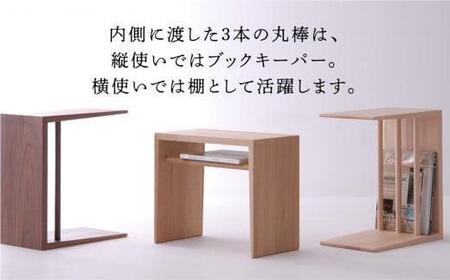 【高島屋選定品】飛騨の家具 2WAY SIDE TABLE オーク材 nissin | サイドテーブル 木製 机 シンプル デザイン ブックキーパー 家具 おしゃれ 人気 おすすめ 新生活 一人暮らし 国産 日進木工 飛騨高山 高島屋 ATNS002
