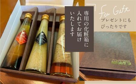 飲めるドレッシング 3種類（和風 洋風 マスタード）| ドレッシング サラダ カルパッチョ 調味料 ミナヴィータ MINAVIETA 飛騨高山 JN001VC13