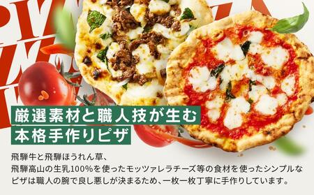 マルゲリータピッツァ 2枚 飛騨牛焼肉ピッツァ 2枚 セット SC010｜ピザ ピザ 