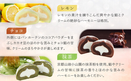 【定期便】やわらかクリーム大福（5種13個×全3回）| 和菓子 大福 食品 人気 飛騨高山 サカイ食品 GC100