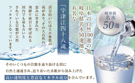 天然水 飛騨の雫 420ml×56本（2ケース） | ミネラルウォーター 飲料水 白啓酒店 JS017