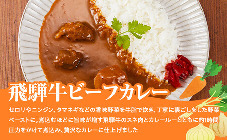 飛騨牛ビーフカレー 180g×6袋 | 飛騨牛 肉 牛 人気 おすすめ レトルト 長期保存 常温保存 防災 加工品 便利 お手軽 個包装 飛騨高山牧場 HG011