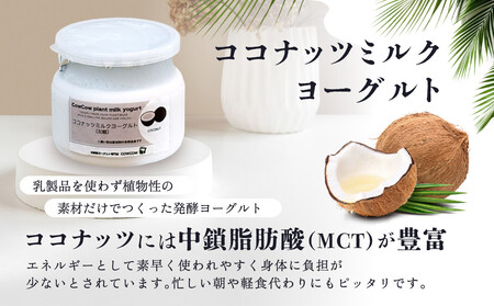 ココナッツミルクヨーグルト4個セット GOODPLUS(グッドプラス) AW015|乳酸菌 ヨーグルト|