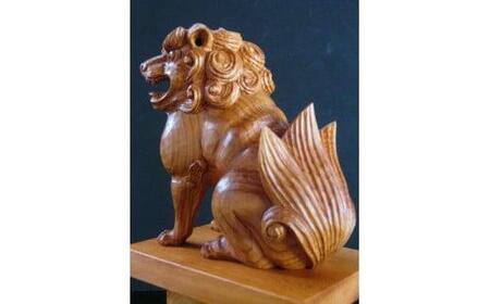 飛騨一位一刀彫 狛犬 阿形 G119 岐阜県高山市 ふるさと納税サイト ふるなび