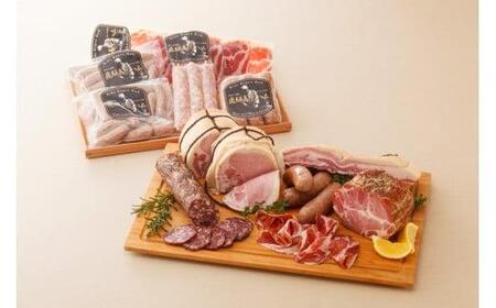 【数量限定】【高島屋選定品】 飛騨高原ハム プレミアムＢ 手造り ロースハム ソーセージ ベーコン フランクフルトソーセージ ウインナーソーセージ サラミ 詰め合わせ セット 飛騨高山 (株)高島屋 AT053