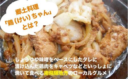 飛騨高山けーちゃん3種食べ比べセット | 鶏肉 野菜炒め 郷土料理 高山市 おいしい スタミナ お手軽 まるっとプラザ BA003