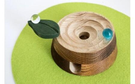【オークヴィレッジ】木のおもちゃ　　しずくの森あそび　〔国産材　木製家具〕 c541