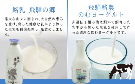 飛騨牛乳 6種14個 バラエティセット 牛乳 ヨーグルト 飲むヨーグルト  ミルクプリン b652 