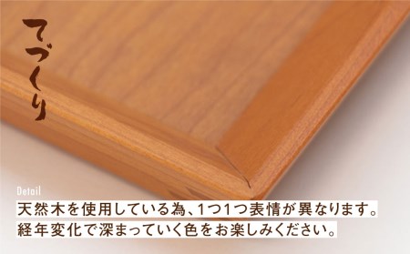 TaKuMi Craft 木の正角トレー Mサイズ メープル トレー 木製 無垢材 
