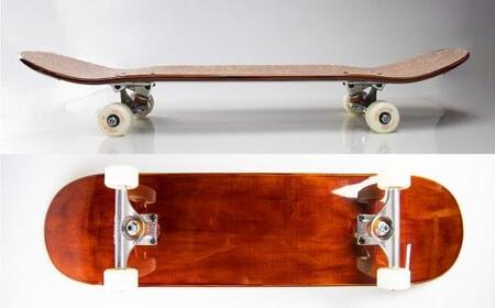 飛騨春慶塗 スケートボード 飛騨春慶 伝統工芸 スケートボード うるし 艶 上品 漆塗 手塗  飛騨高山 DA001 200000円