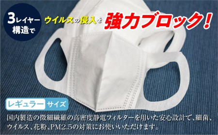 3D サージカル マスク 不織布マスク レギュラーサイズ 60枚入 マスク 使い捨て 平和メディク 国産 日本製 サージカルマスク  日用品 不織布 立体 大きめ レギュラーサイズ 日本製 60枚 TR3210 