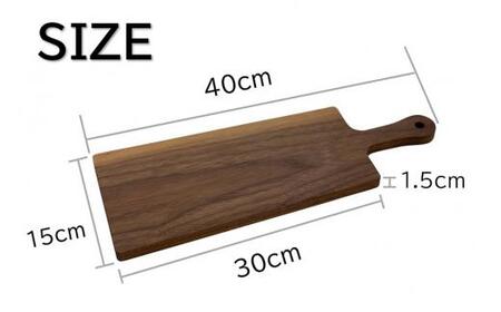 TaKuMi Craft カッティングボード Mサイズ ブラックウォールナット 木製 シンプル キッチン用品 キッチン 人気 おすすめ 新生活 飛騨高山 匠館 BL004