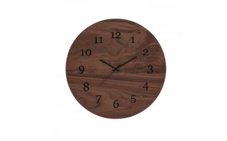 R15エッジクロック WN時計 掛け時計 飛騨の家具 飛騨家具 木馬舎 AY003