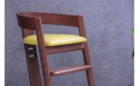 プレディクトチェア B/皮革風YR子供椅子  キッズチェア 学習机 ダイニングチェア 飛騨の家具 飛騨家具 木馬舎 AY009