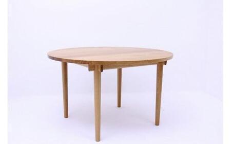 キャップ丸テーブル1200 OAKダイニングテーブル 丸型 飛騨の家具 飛騨家具 木馬舎 TR3603