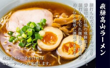 飛騨牛カレー（160ｇ×10袋）と飛騨高山ラーメン（2食入×5袋で10食）満腹欲ばりセット |  高山の味を満喫 飛騨牛 レトルト加工食品 カレー ラーメン セット 人気 おすすめ 飛騨高山 ふるさと清見 DC011