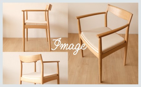  ダイニングチェア（アーム有り）　選べる座面 アーム有り 国産材 ナラ 天然木 ダイニング  家具  木工家具 椅子 いす チェア チェアー 木製 木製家具 COYA Fine Furniture TR4518