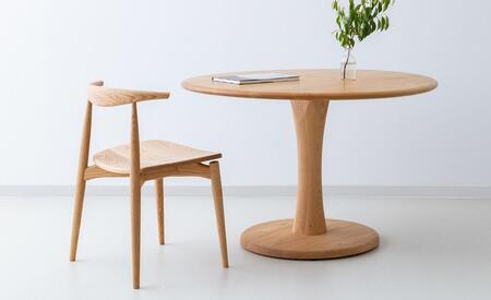 ダイニングチェア DC-09 (板座) ハーフアーム ｜ 椅子 木製 チェア ダイニングチェア イス 無垢材 天然木 オーク 食卓椅子 木製チェア 飛騨の家具 雉子舎 AP001 ｜ ファニチャー 人気 おすすめ 送料無料