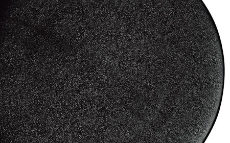 【美濃焼】 28cm プレート 焔  ブラック 【多治見トレーディング/幸兵衛窯】[TEG039]