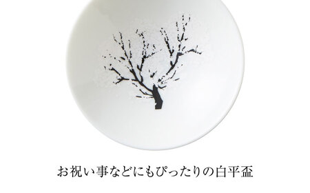 【美濃焼】 温度で変化する酒器 白平盃 『冷感桜』 多治見市 / 丸モ高木陶器[TBA251]