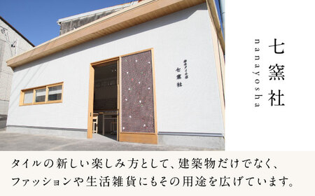 【美濃焼】 優花 灰 ブローチ 多治見市 / 七窯社 花びら アクセサリー おしゃれ[TAP092]