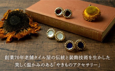 金環ピアス『真珠』【七窯社】 装飾品 ファッション アクセサリー かわいい おしゃれ  [TAP016]