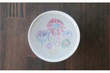 【美濃焼】温度で変化する酒器 平盃ペアセット 『冷感花火』【丸モ高木陶器】食器 おしゃれ   [TBA008]