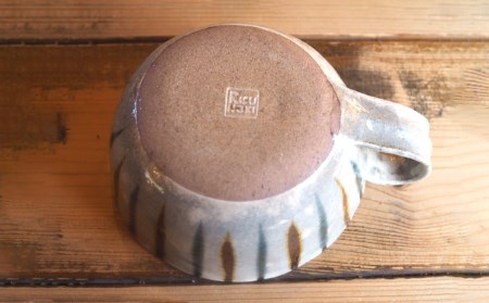 【美濃焼】十草 スープカップ 2点 セット【リスの木食器工房】 深鉢 皿 おしゃれ スープ マグ カップ 夫婦 陶器 電子レンジ ギフト 贈答  [TCT010]