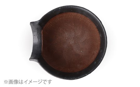 【美濃焼】片口5寸 鉄黒【井澤コーポレーション/藤兵衛窯 山只華陶苑】 陶器 すり鉢 鉢 ごますり器 皿 うつわ 使いやすい 美濃焼 焼き物 陶磁器 [TBP082]