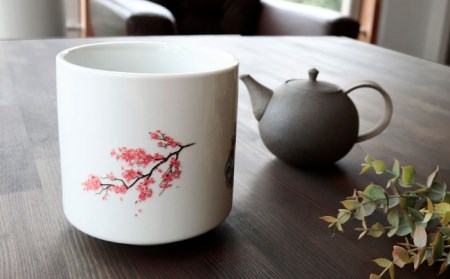 【美濃焼】 温度で変化する器 ジャンボ 湯呑 【丸モ高木陶器】 [TBA127]