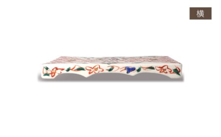 【美濃焼】陶芸家「榛澤 宏」金彩赤絵 付台セット【井澤コーポレーション】[TBP068]