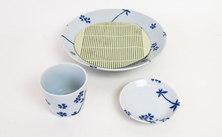 【美濃焼】 江戸 小粋 麺道楽 ペアセット 【金陶苑】[TBX030]