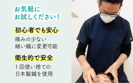 美容鍼 コース 60分　チケット （おひとり様/一回分） 【鍼灸院ホワイトリーフ】体験 デトックス アンチエイジング [TDZ001]