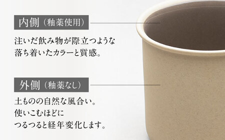 【美濃焼】 %porcelains MUG S ペアセット グロスホワイト × グロスブラウン 多治見市/丸朝製陶所 陶磁器 カップ コップ コーヒー おしゃれ くすみカラー オシャレ かわいい プレゼント 贈答 贈り物 送料無料[TCK002]