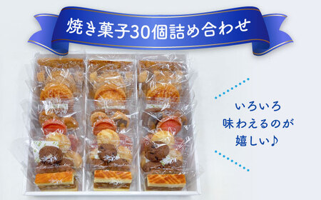 焼菓子 詰め合わせ アルザス 30個 10種類 × 3個ずつ  多治見市/ラ・メール・ブランシュTDN006]