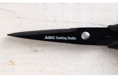 ABC Cooking Studioパン成形用はさみ160mm　＜生地がくっつきにくくパン屋のような仕上がり！＞