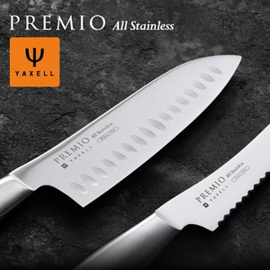 プレミオAS 包丁2点セット (三徳包丁 パン切り包丁)