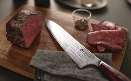 【和 NAGOMI】Damascus 牛刀包丁 205mm【最長6ヶ月を目安に発送】