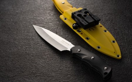 H40-03 サビナイフ3(サバキ4寸5分) イエロー