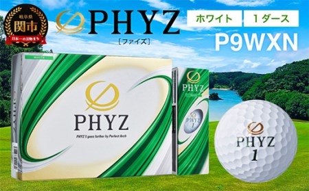 Phyz ファイズ ゴルフボール ホワイト 1ダース T25 01 岐阜県関市 ふるさと納税サイト ふるなび