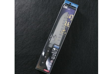 関孫六 べにふじ 三徳ディンプル 165mm H17-22