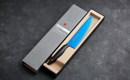 霞 KASUMI チタンコーティング 剣型包丁 H37-02