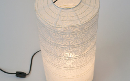 【和紙照明 和風照明 美濃和紙 お洒落 可愛い モダン】スタンドライト B-532 極み麻葉