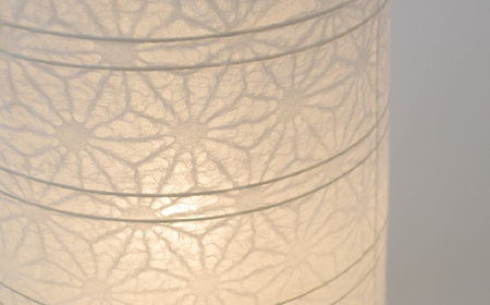 【和紙照明 和風照明 美濃和紙 お洒落 可愛い モダン】スタンドライト B-532 極み麻葉