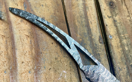 ダマスカスステーキナイフ ブラック