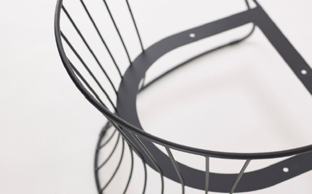 TSUZUMI ラウンジチェア あぐらがかける椅子 家具 イス いす おしゃれ オシャレ 鉄家具